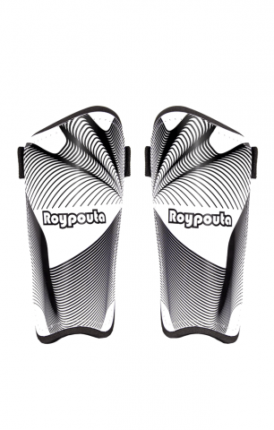 Sport & Travel - Apărători Tibie pentru Fotbal, Protecție pentru Copii și Adulți, Mărimea S, Alb/negru, 120-140cm, 1RP5