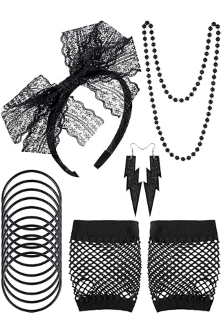 Îmbrăcăminte & Încălțăminte - Accesorii pentru Femei în Stilul Anilor '80