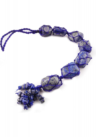 Casă, Grădină & Bricolaj - Agățator de perete din cristal Lapis Lazuli pentru echilibrarea chakrelor - 8LYP