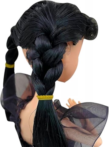 AMBALAJ DETERIORAT - Păpușă Wednesday Addams, 30 cm, Ediție de Colecție Inspirată din The Addams Family, Rochie Elegantă de Bal [6]