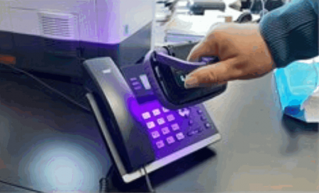 Aparat de dezinfectare si sterilizare cu lumina UVC fara Ozon, PowerHand, incarcare USB [1]