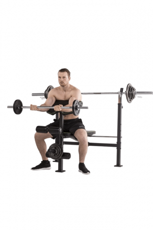 Banca Multifunctionala Fitness, Tunturi WB60, incarcare maxima 150 kg [3]