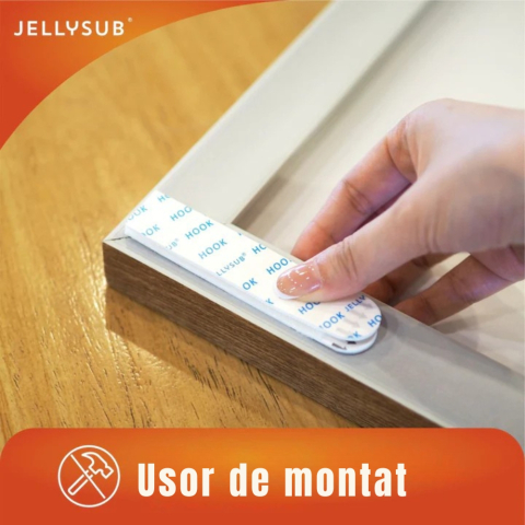 Benzi dublu adezive mari pentru tablouri si carlige 10 cm x 22 mm fara gauri in pereti [4]