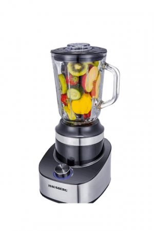Blender 2in1  HB-7765, 1.5L, 500W, 3 viteze, rasnita cafea, cana de sticla [2]
