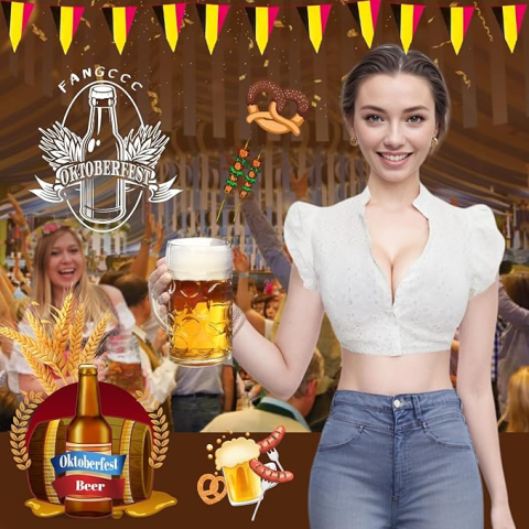 bluza-dirndl-dama-oktoberfest-decolteu-v-bumbac [5]