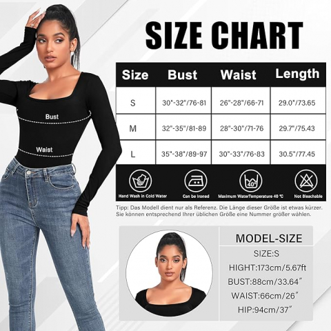 Body Modelator cu Mâneci Lungi  pentru Femei, OURCAN, Design Elegant și Confortabil, Material Premium [6]