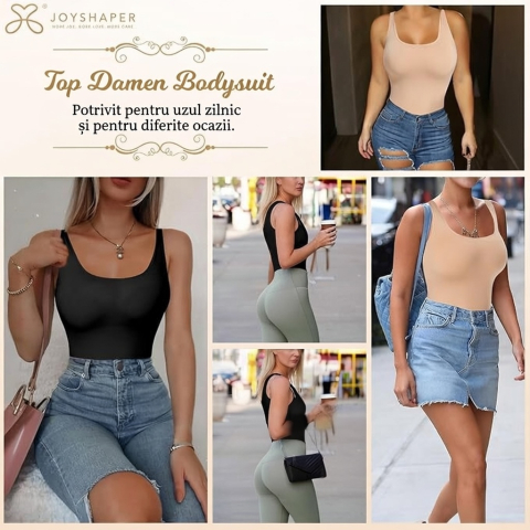 body-modelator-joyshaper-u-shape-control-abdomen-negru [4]