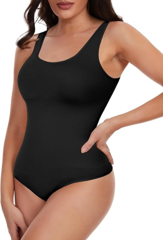 Femei - body-modelator-joyshaper-u-shape-control-abdomen-negru