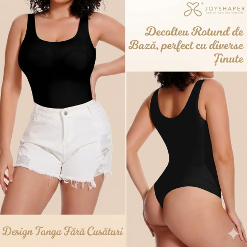 body-modelator-joyshaper-u-shape-control-abdomen-negru [2]