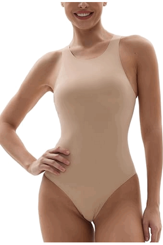 Body pentru femei, elegant și sexy,  RIOJOY, beige [2]