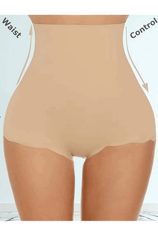 Body Shaper cu talie înaltă și control al abdomenului, Besdel, nude, marime S, M64J5 [3]
