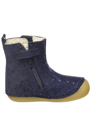 Îmbrăcăminte & Încălțăminte - Botine Kickers pentru fete Socool Cho, Bleumarin, 18 EU