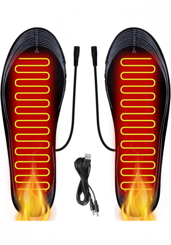 Sport & Travel - Branturi Încălzite USB pentru Bărbați și Femei, Lavabile, Decupabile, Ideale pentru Iarnă, Sporturi în Aer Liber, Vânătoare, Schi, Drumeții, Pescuit, 35-45