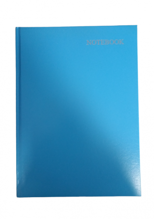 Rechizite, Birotică & Papetărie - Caiet A4 Dictando, coperta din piele, 64 File, 80 g/m², Easynote, albastru, Margine Liniata