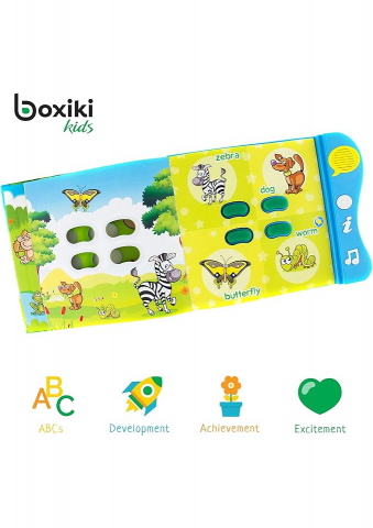 Cărticică Interactivă cu Animale, 4 activitati de invatare, Boxiki - YHDV [2]