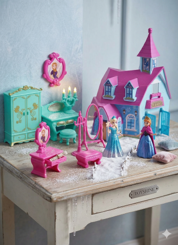 castel-muzical-papusi-copii-cu-accesorii [1]