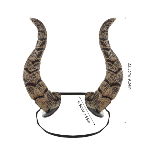 Bentita coarne antilopa 23 cm accesoriu cosplay halloween fantasy animal [1]