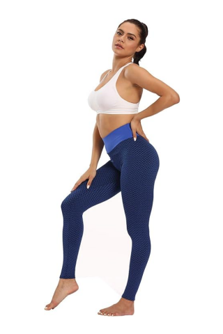 Colanți Sport Dama - Talia Înaltă, Model Push-Up, Compresivi [1]