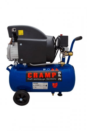 Casă, Grădină & Bricolaj - Compresor aer cu ulei Cramp Germany, 2 cp, 206 l / min, 1500 W, 8 bari, 24L, albastru