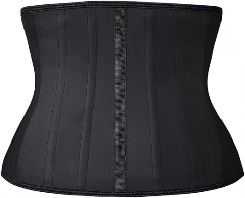 Corset Modelator ANGOOL TWINS FLAME, Waist Trainer pentru Talie Subțire, Negru [1]