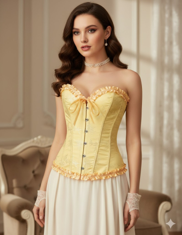 corset-dama-overbust-galben-siret-bustiera-modelatoare [6]