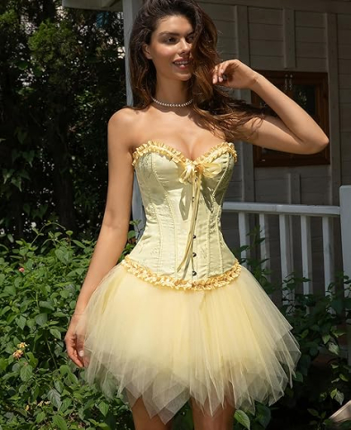 corset-dama-overbust-galben-siret-bustiera-modelatoare [9]