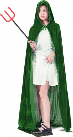 Costum de dracusor pentru Halloween, ZUCOS, verde, marime 100 cm [2]