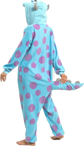 costum-kigurumi-sully-albastru-buline-mov [2]