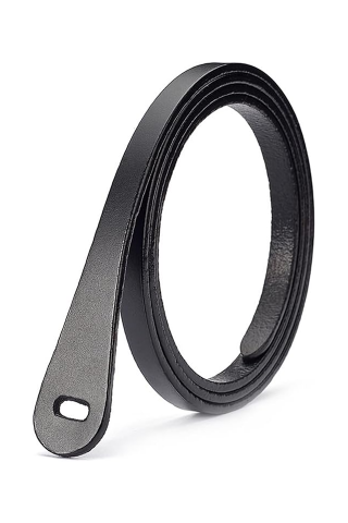 Îmbrăcăminte & Încălțăminte - Cureaua decorativă pentru femei, subțire, pentru rochii, cu nod decorativ, mărime 110 cm, culoare maro inchis