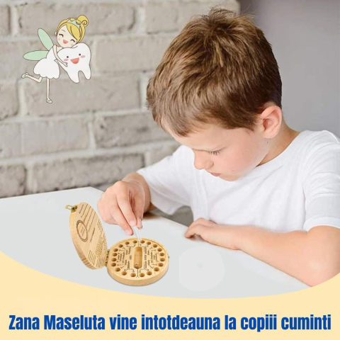 Cutie dintisori lapte copii lemn – cutiuta amintire baieti si fete [3]