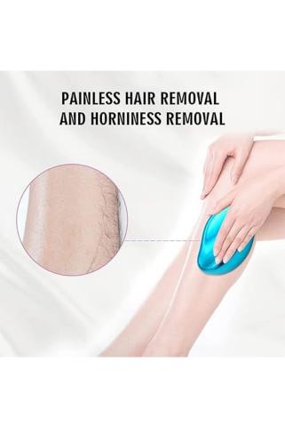 Dispozitiv de Epilare și Exfoliere, Fără Durere, Reutilizabil, culoare Aurie [1]