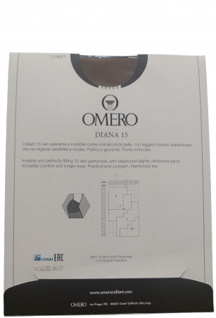Dres dama, elegant, elastic, subtire 15 DEN, Omero, Cappuccino [1]