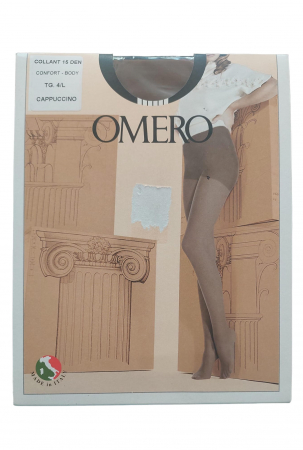 Lenjerii și Pijamale Femei - Dres dama, elegant, elastic, subtire 15 DEN, Omero, Cappuccino