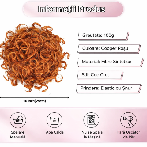 extensie-coc-cret-sintetic-25cm-cu-snur-si-4-clame-negru [2]