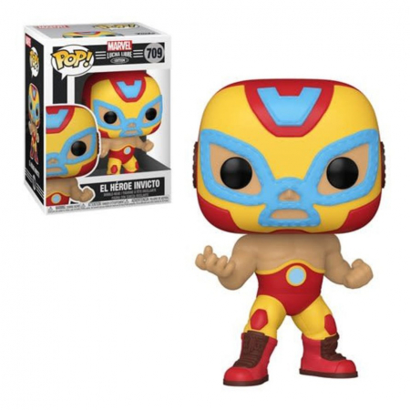 Jucării & Jocuri - Figurina Funko POP! Marvel - Luchadores, Iron Man 709