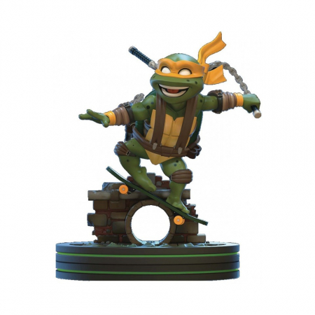 Jucării & Jocuri - Figurina Teenage Mutant Ninja Turtles Michelangelo, 13 cm, Multicolor