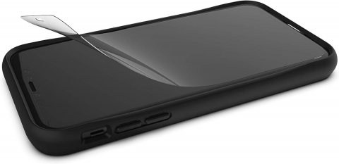 Huse, Folii & Accesorii Telefoane - Folie de Protecție din Sticlă Hibridă Ultra Rezistentă pentru iPhone XR, Mous, Anti-Zgârieturi și Rezistentă la Șocuri, 1YJY