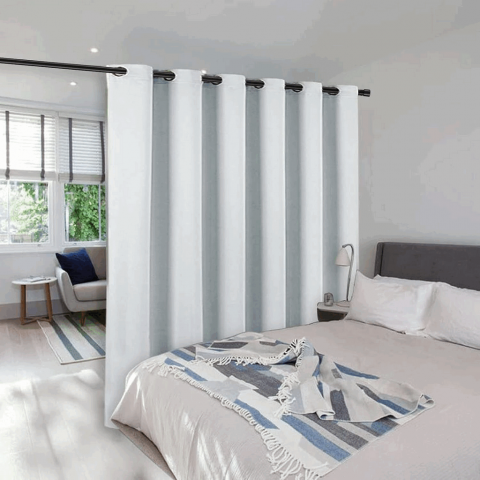 Galerie simpla extensibila pana la 157 cm, metal, diametru 25 mm, negru, Inflation, YH2X [1]