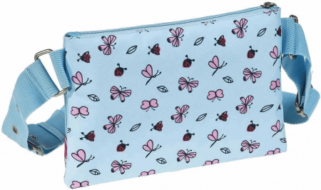 Geanta de umar Busquets Country Mini, 24x16x2,5 cm, culoare albastru [1]