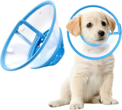 Pet shop - zgarda-conica-protectie-pisici-caini-yisight-marimea-s