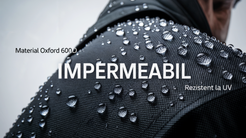 Husă Impermeabilă Neagră pentru Mobilier de Grădină, Dokon, 600D Oxford, Rezistentă la UV, Vânt și Apă [2]