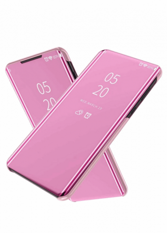 Huse, Folii & Accesorii Telefoane - Husă Mirror Smart pentru OnePlus Nord 2 5G, FTRONGRT, WE73