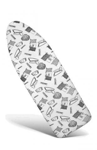 Casă, Grădină & Bricolaj - Husă pentru masă de călcat din bumbac, Curea elastică Rezistent la temperatură, Duwee, 122 x 38 cm