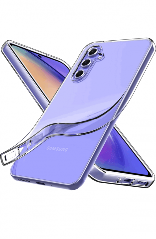 Huse, Folii & Accesorii Telefoane - Husa pentru Samsung A54 Ultra, Transparentă, Anti-ingalbenire, PC Dur si TPU Flexibil, QPOX3