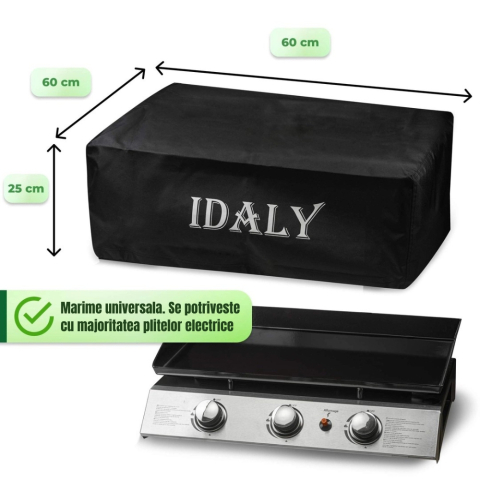 Husa Plita Electrica 60x60x25 cm, impermeabila, cu elastic de fixare, Potrivit si pentru aragaz si gratar [1]