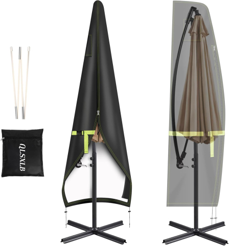 Grădină & Bricolaj - husa-protectie-umbrela-terasa-280cm-oxford420d-impermeabila