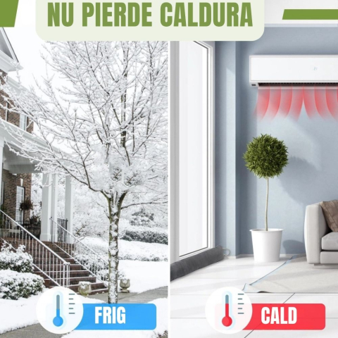 Izolator usa 93 cm anti-curent rulou etansare impotriva vantului si insectelor [1]