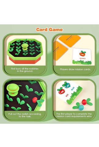 Joc recoltarea legumelor, Montessori, interactiv pentru copii 18+ luni BIK7 [4]