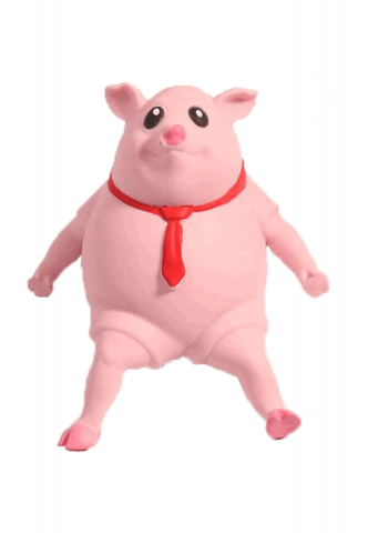 Jucărie Antistres Porceluș Roz, Senzorială, Distractivă pentru Copii și Adulți [0]