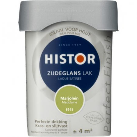 Grădină & Bricolaj - Lac colorat mat, Histor, pe baza de terebentina, Interior si exterior,verde-6915, 250 ml